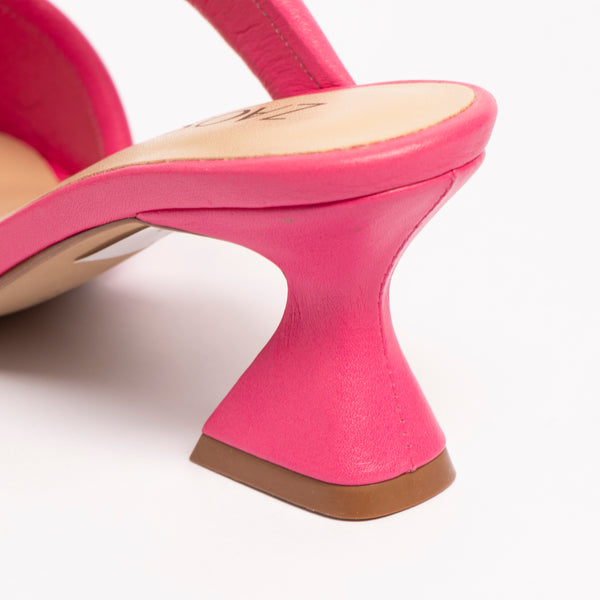 Tacones Mocca Fucsia