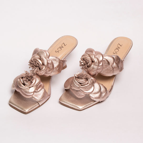 Sale Tacones Jasmine Oro rosa