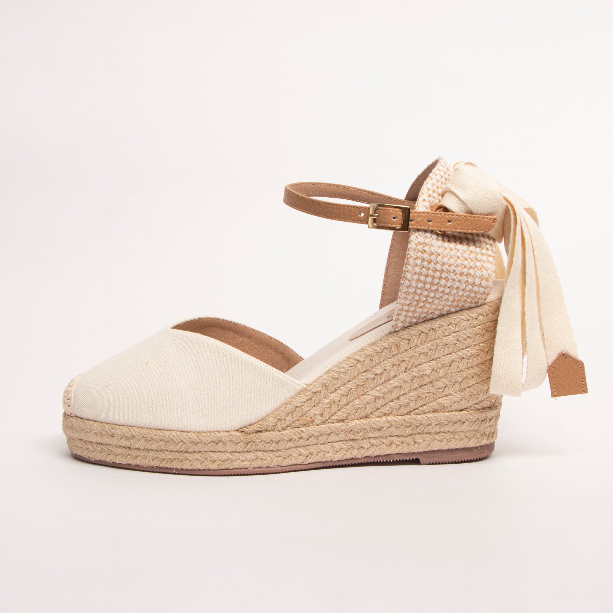 Plataforma Espadrilles Beige