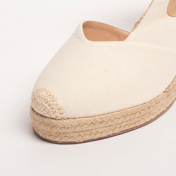 Plataforma Espadrilles Beige
