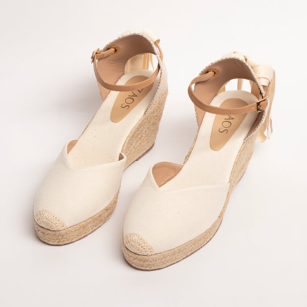 Plataforma Espadrilles Beige