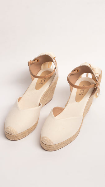 Plataforma Espadrilles Beige