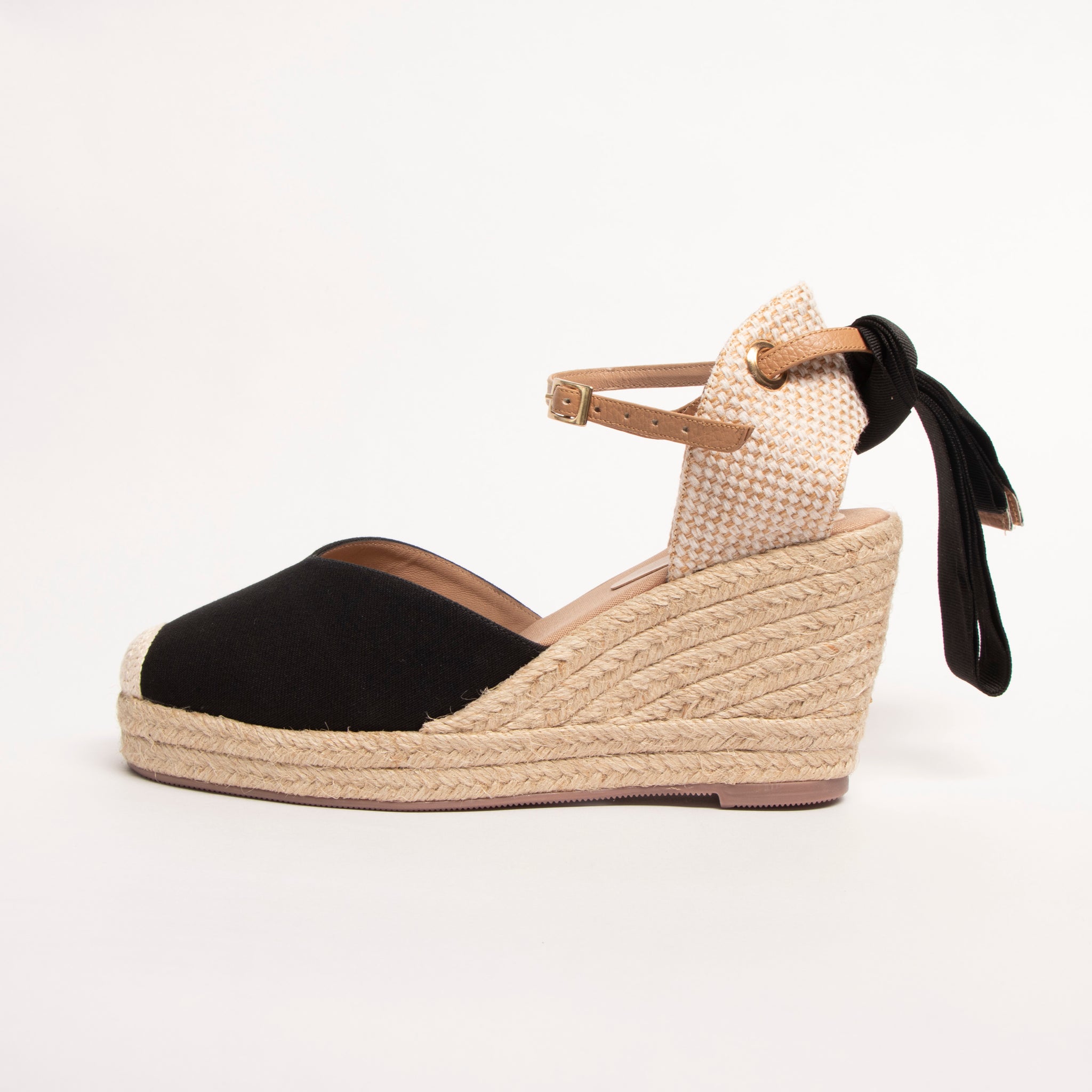 Plataforma Espadrilles Negros