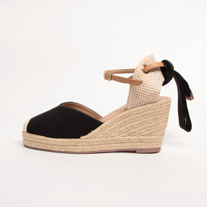 Plataforma Espadrilles Negros
