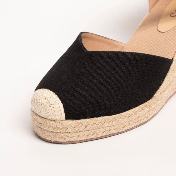 Plataforma Espadrilles Negros