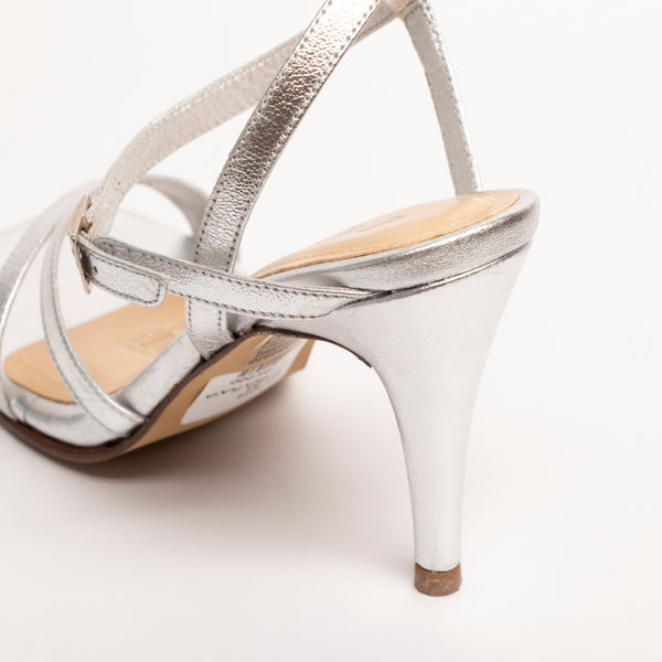 Tacones Federica Plata