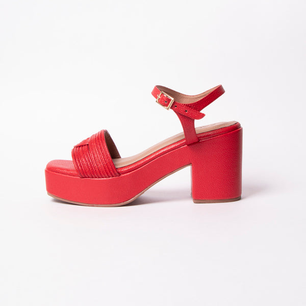 Sale Plataformas Rojo Bonito