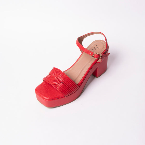 Sale Plataformas Rojo Bonito