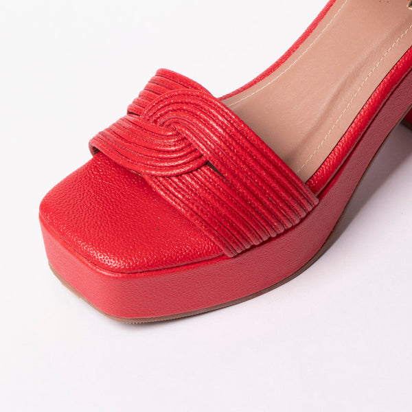 Sale Plataformas Rojo Bonito