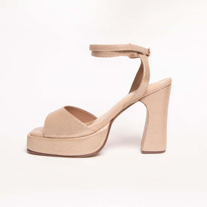 Sale Tacones Platino