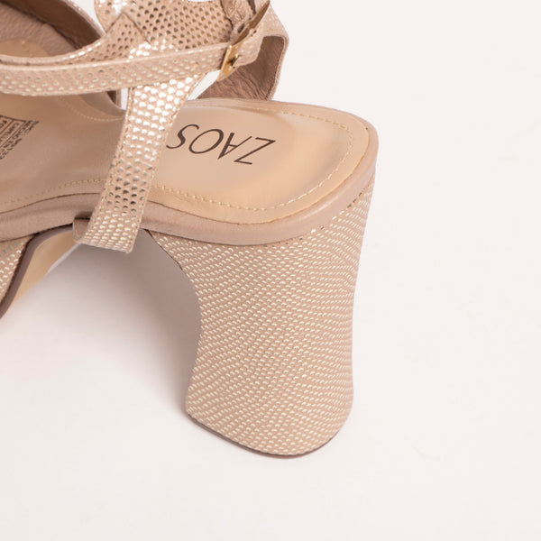 Sale Tacones Platino
