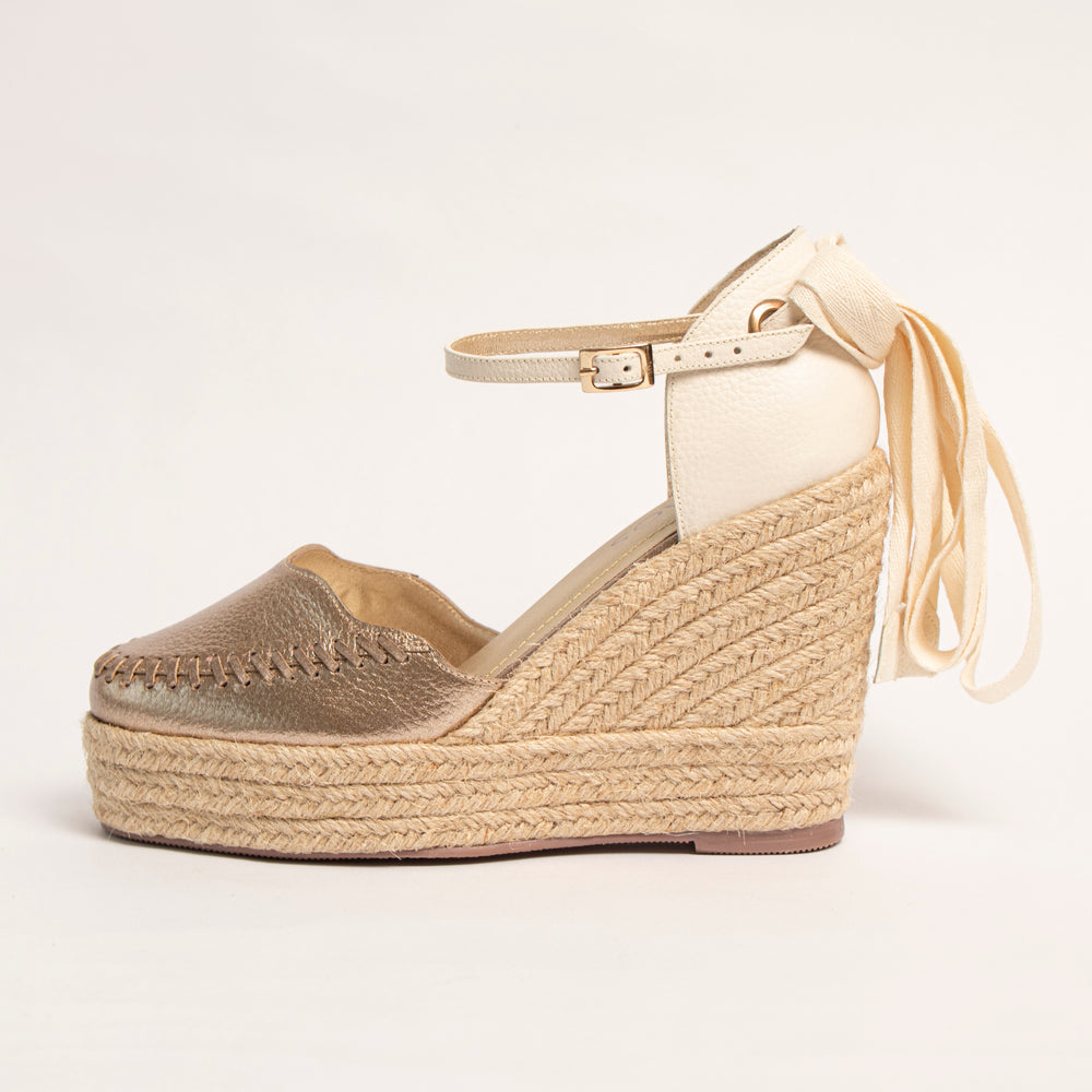Plataforma Espadrilles Arizona Lunna Natural, foto 1