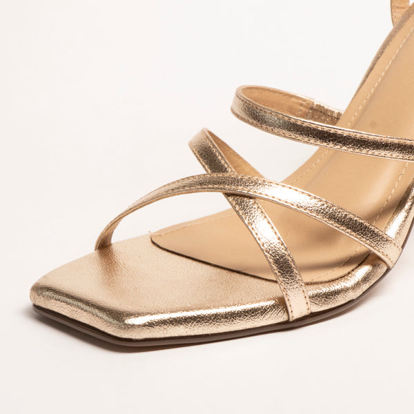 Tacones Vianny Dorado