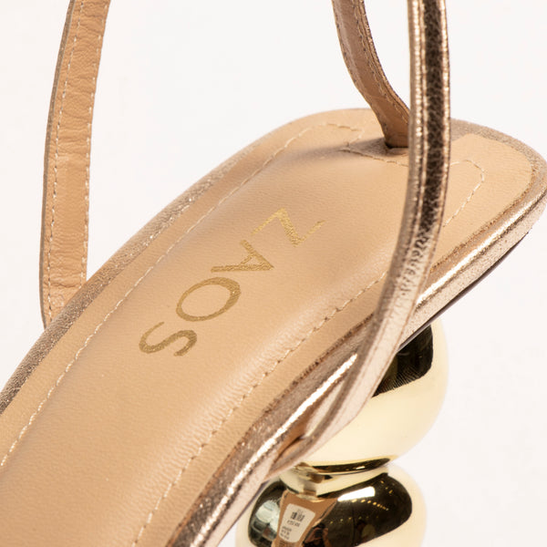 Tacones Vianny Dorado