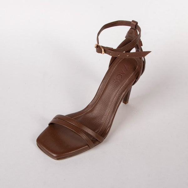 Sale Tacones Arizona Mustang Marrón