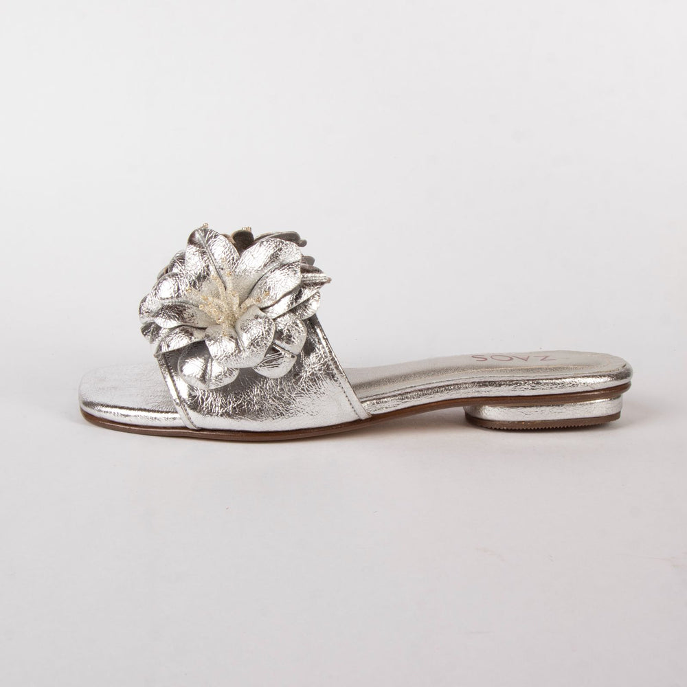 Sandalia Glasse Plata Plata, foto 1