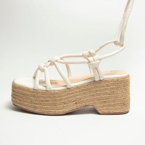 SALE Plataformas Blanco Talco