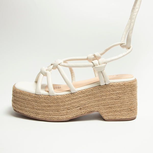SALE Plataformas Blanco Talco