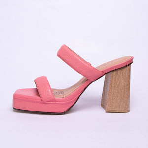 Sale Tacones Rosa Salmon