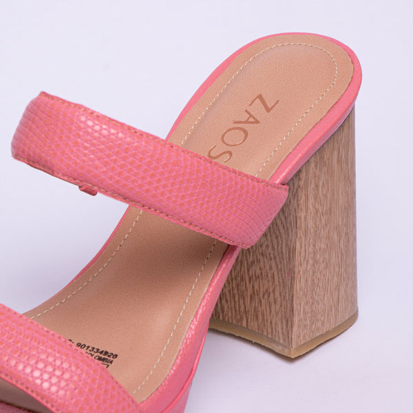 Sale Tacones Rosa Salmon