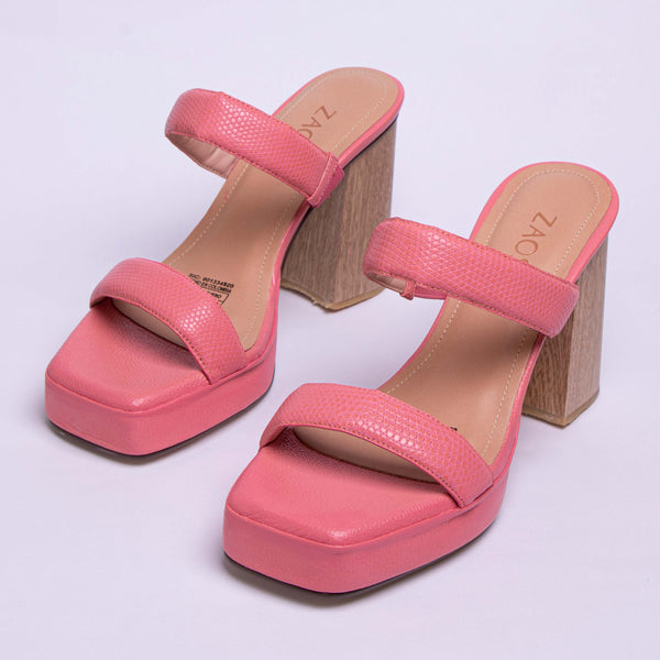 Sale Tacones Rosa Salmon