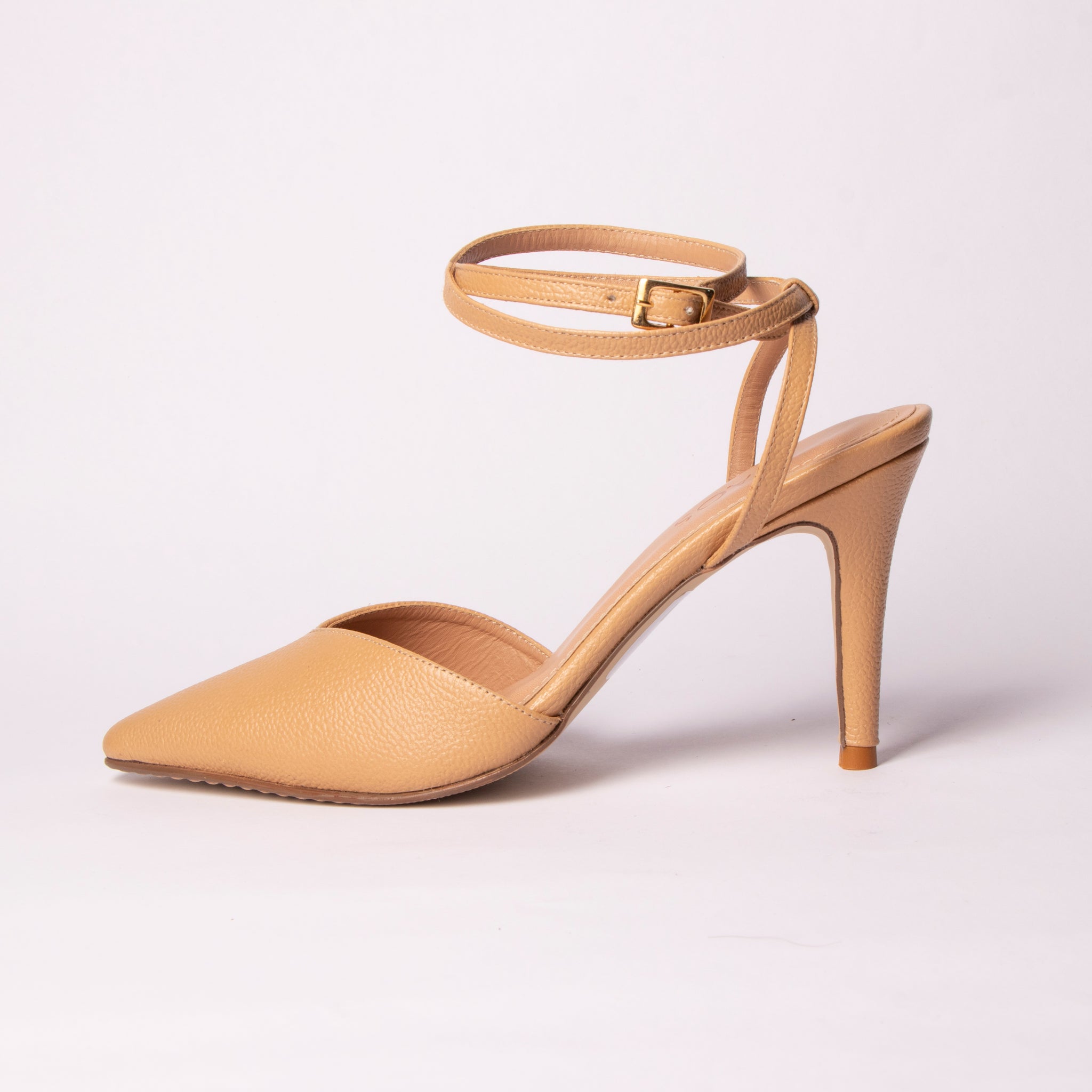 Tacones Stilettos Trigo ZAOS OFICIAL
